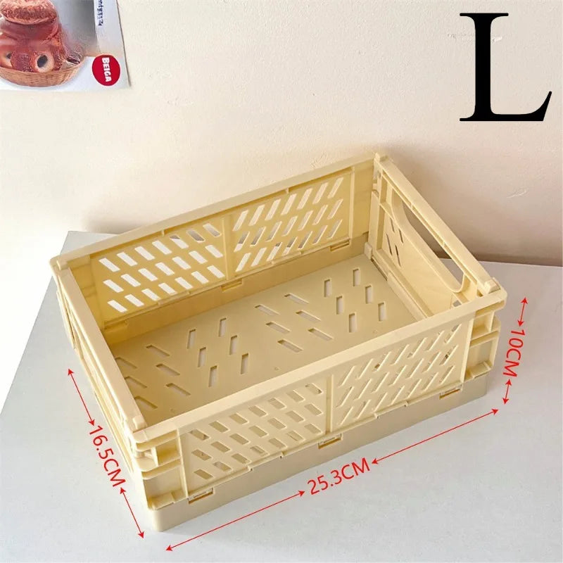 Foldable Desktop Storage Organizer for Home and Office