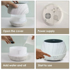 Smart WiFi Ultrasonic Aromatherapy Humidifier with LED Light
