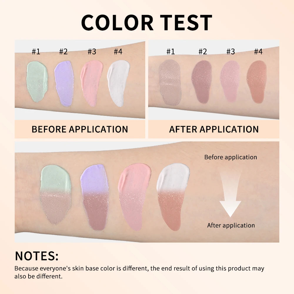 Color-Changing Liquid Foundation for Flawless Radiant Skin