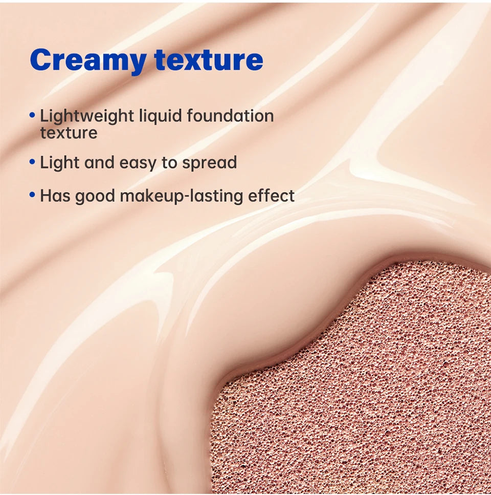 Long-Lasting Waterproof Cushion Foundation with Sun Protection - 12