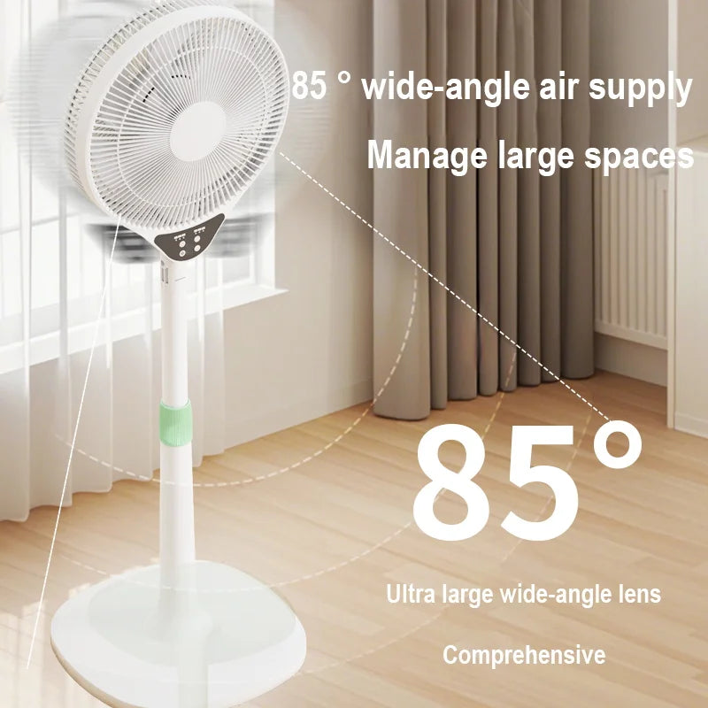 Adjustable Remote Control Stand Floor Fan for Home and Office