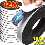 Self-Adhesive Cuttable Magnetic Strip for DIY Home Organization