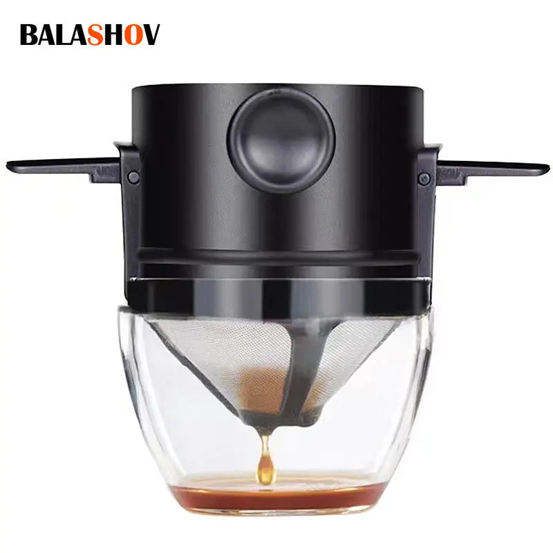 Portable Stainless Steel Reusable Coffee Drip Filter