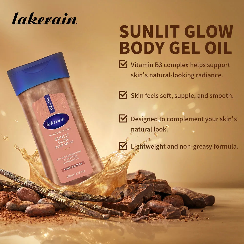 Radiant Hydrating Body Gel Oil for Glowing Skin - 3