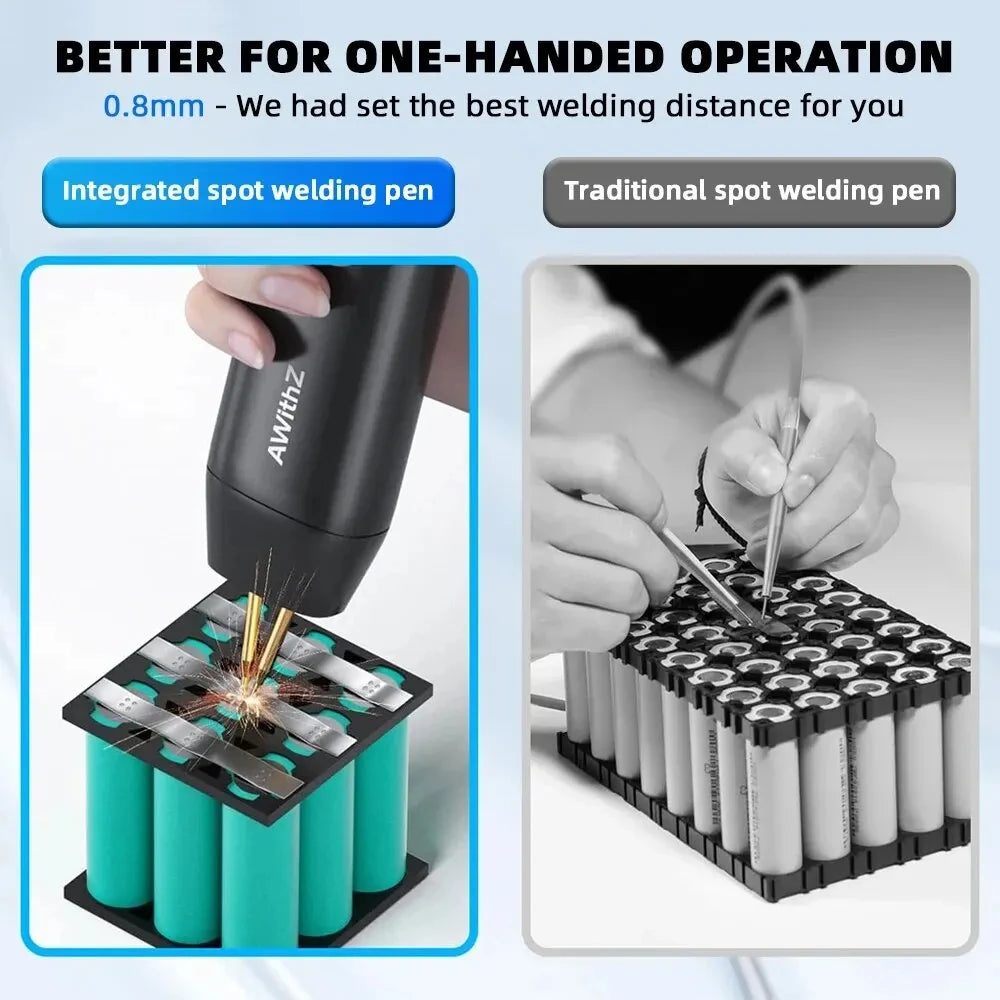 Portable Handheld Battery Spot Welder with 11 Adjustable Gears - 8