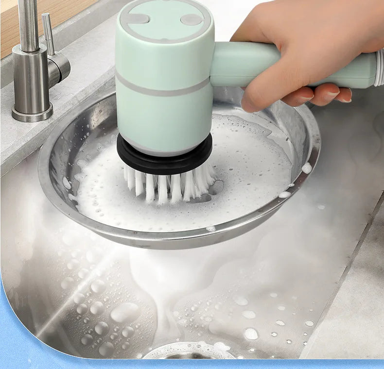 Wireless Electric Handheld Cleaning Brush for Home - 11
