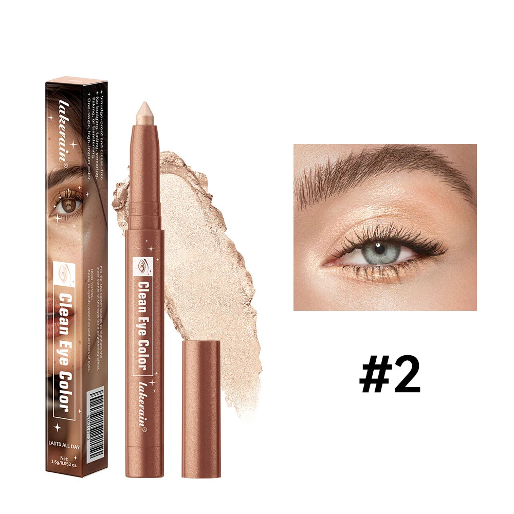 Creamy Eyeshadow Stick for Long-Lasting Shimmer Eye Makeup - 28