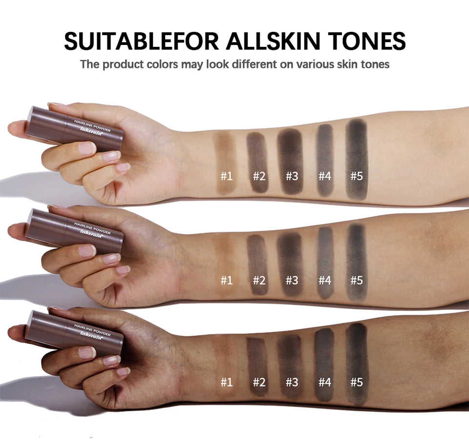 Waterproof Hairline Shadow Powder for Root Cover Up