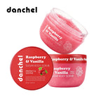 Raspberry Vanilla Sugar Body Scrub for Smooth Glowing Skin