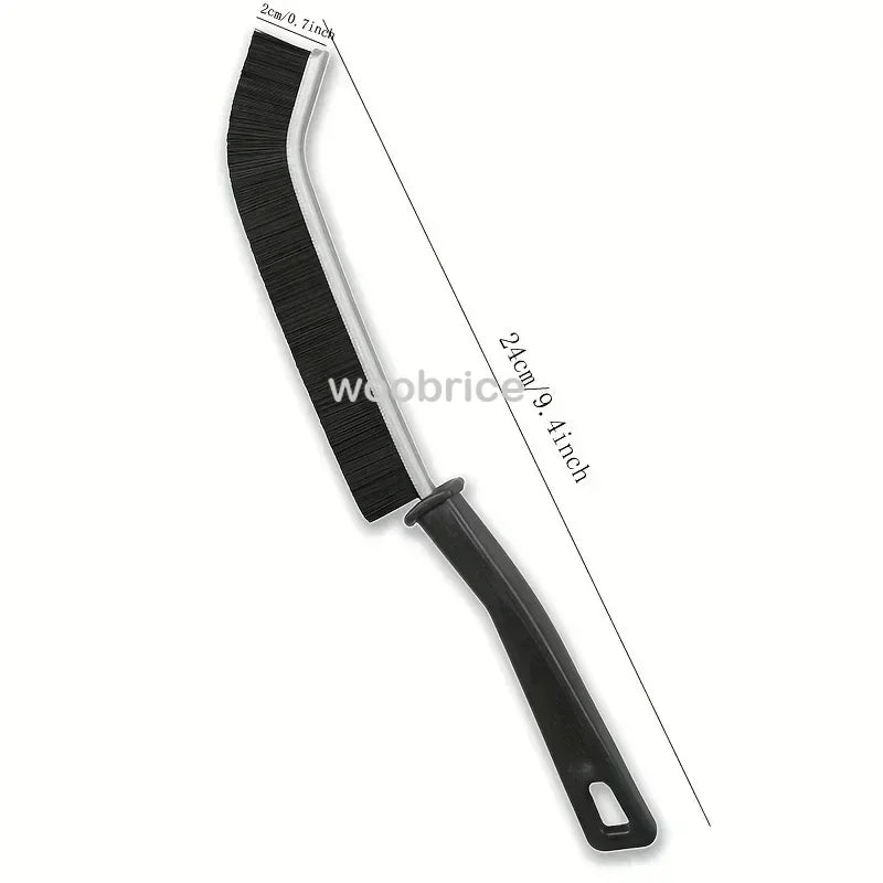 Hard-Bristle Crevice Cleaning Brush for Home Deep Cleaning