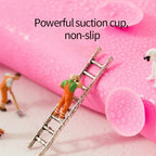 Non-Slip Silicone Shower Foot Scrubber and Massage Mat