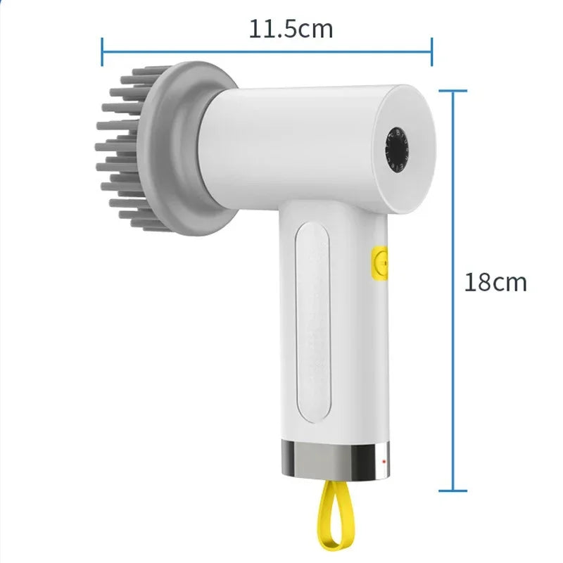4-in-1 Electric Handheld Power Scrubber for Household Cleaning - 5