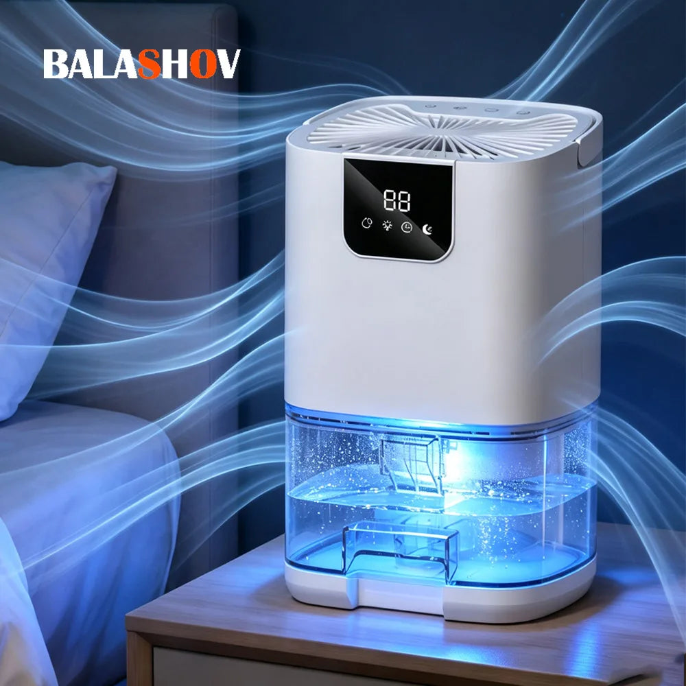 1000ML Portable Smart Dehumidifier for Home and Bedroom - 1