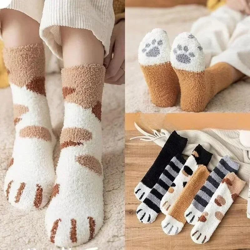 Women's Soft Thermal Fuzzy Winter Socks