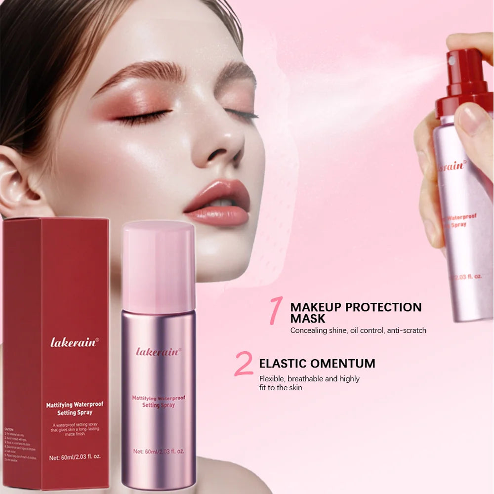 4-Piece Long-Lasting Waterproof Makeup Base and Setting Set - 5