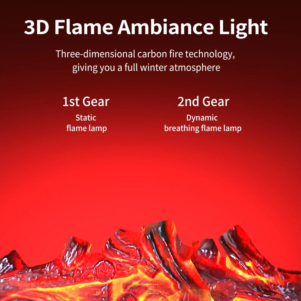 Portable Electric Space Heater with Digital Display