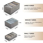 Foldable Drawer Organizer for Underwear and Socks