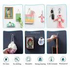 Heavy Duty Adhesive Wall Hooks for Organizing
