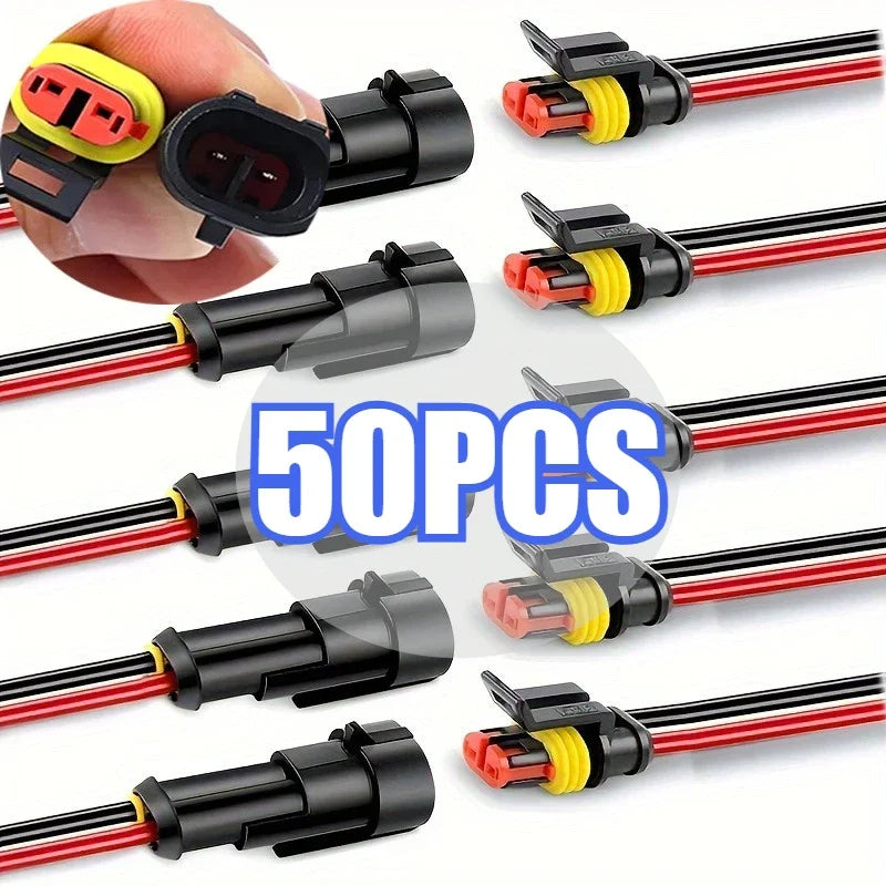 Waterproof Automotive Electrical Wire Connector Kit
