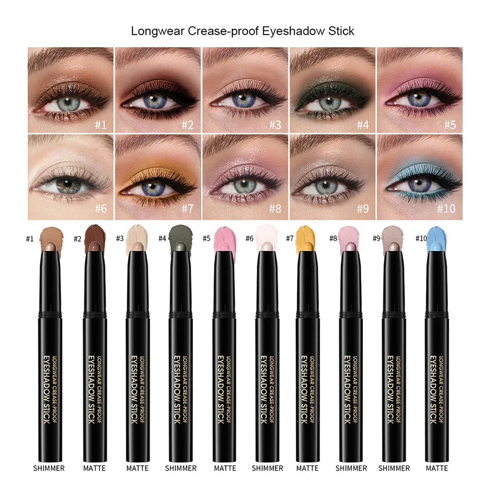 Longwear Crease-Proof Eyeshadow Pencil Stick