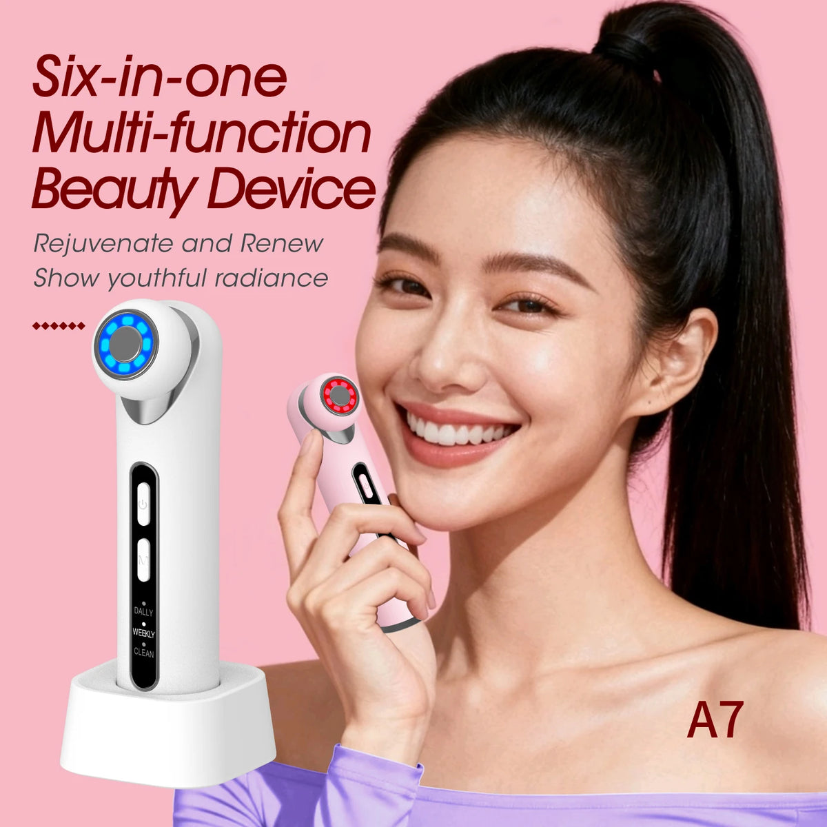 3-in-1 LED Photon Eye Lifting and Anti-Wrinkle Massager