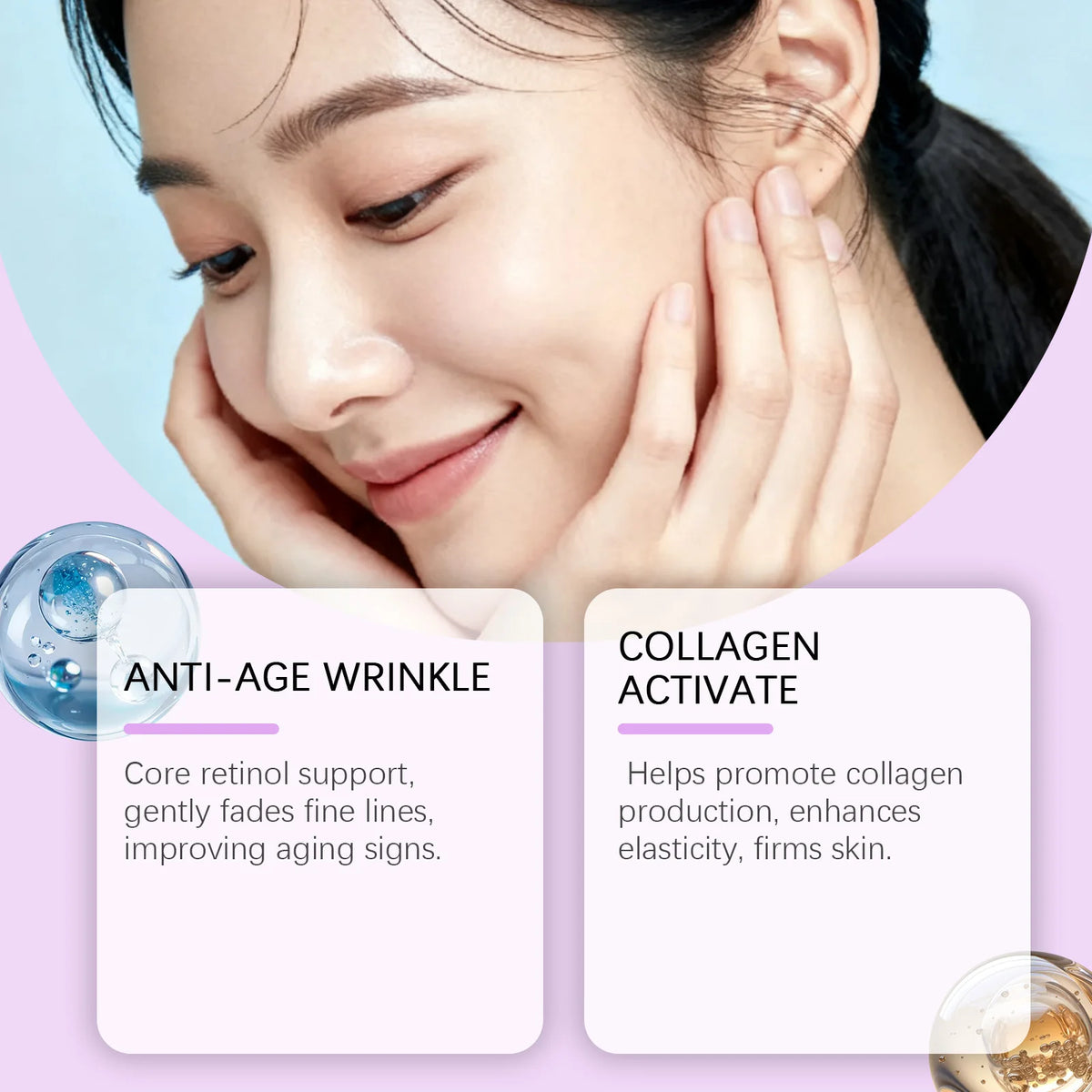 Retinol Firming and Anti-Aging Facial Serum