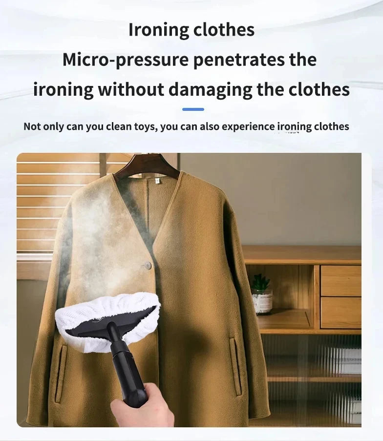 Handheld High-Pressure Steam Cleaner for Kitchen and Home