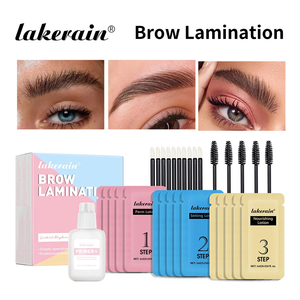 Professional DIY Eyebrow Lamination Kit for Fuller Brows