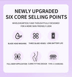 3-in-1 Waterproof Electric Shaver and Bikini Trimmer for Women