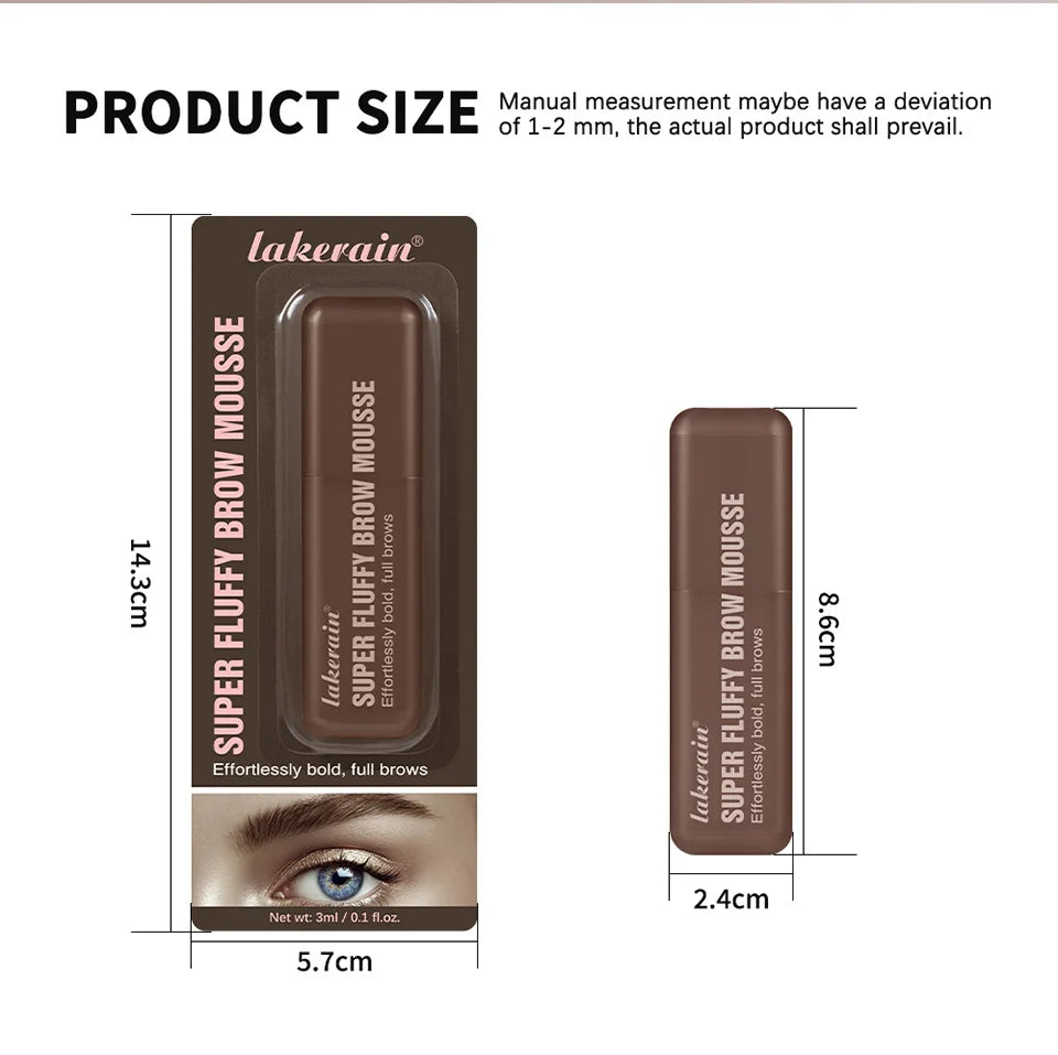 Volumizing Eyebrow Mousse Gel for Fluffy Brows - 14