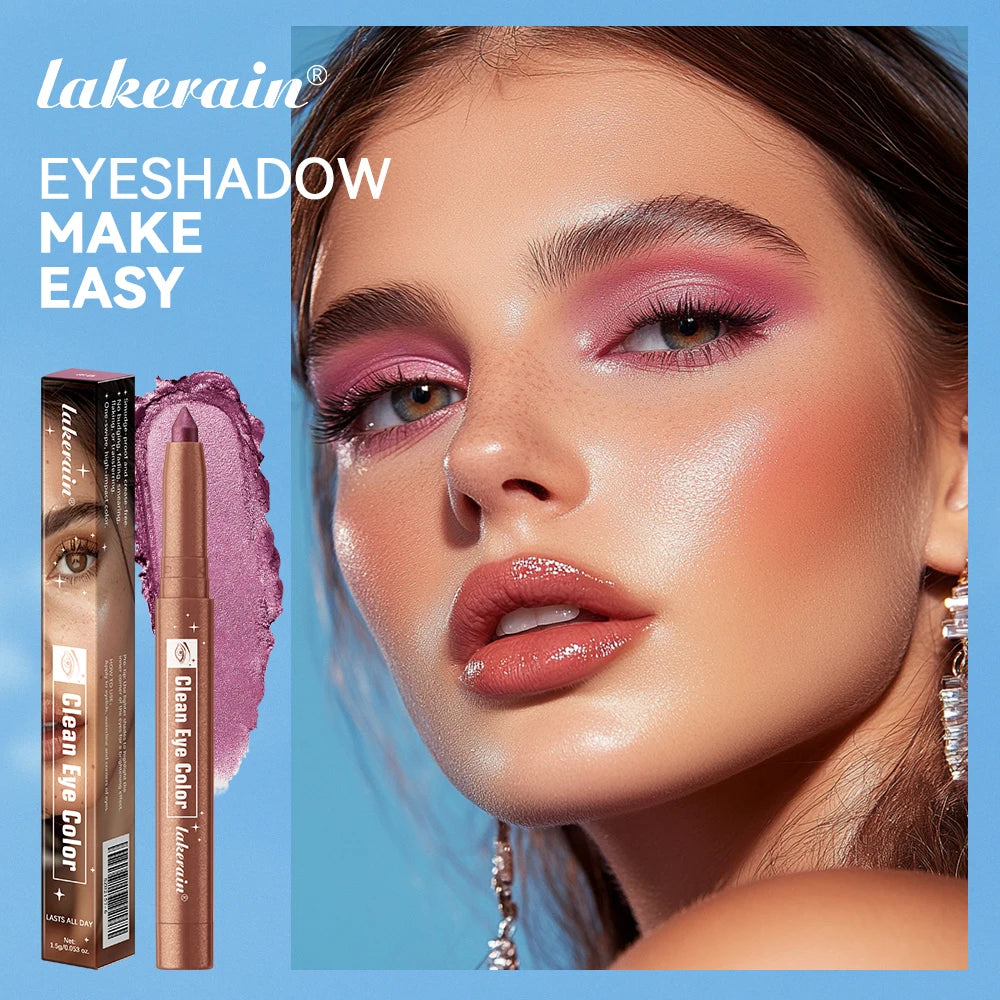 Waterproof Smudge-Proof Shimmer Eyeshadow Stick