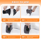 Heated Vibrating Ankle Support Wrap