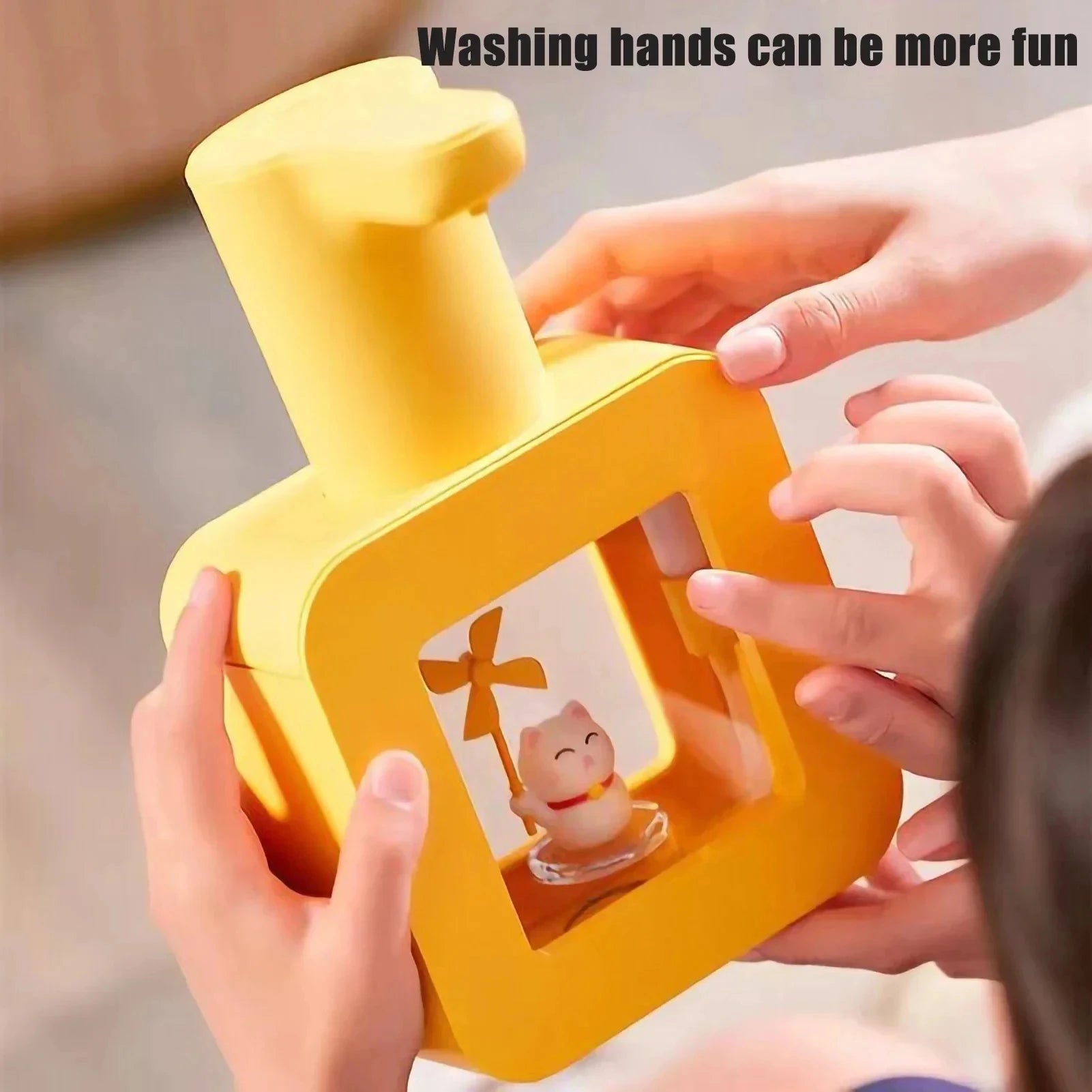 Automatic Touchless Soap Dispenser with Cute Pet Design - 4