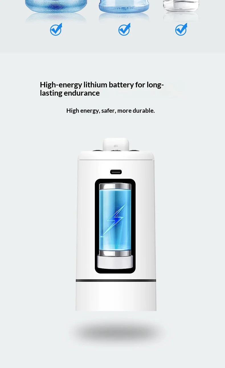 Portable Electric Folding Water Dispenser Pump