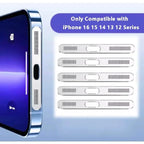 Metal Dustproof Speaker Mesh for iPhone 12-16 Series