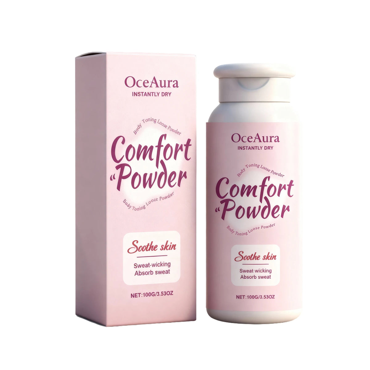 Refreshing Sweat-Absorbing Body Comfort Powder