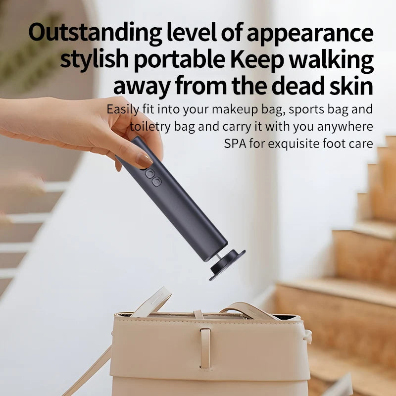 Electric Cordless Foot Callus Remover with 6 Speed Settings - 3