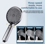 5-Mode Adjustable Handheld Water-Saving Shower Head