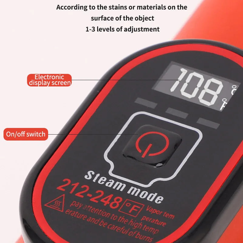 High-Pressure Handheld Steam Cleaner for Home Deep Cleaning - 5