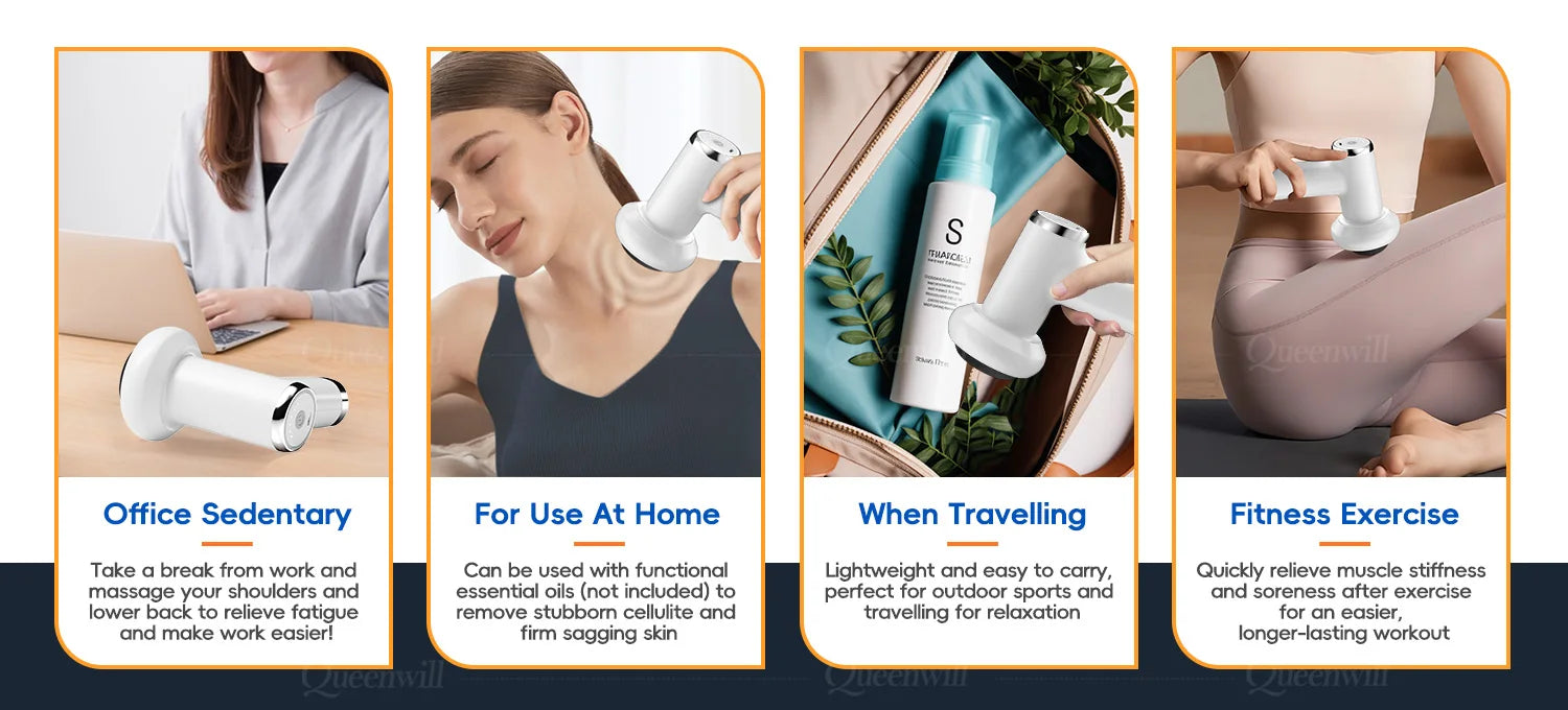 Portable Deep Tissue Body Shaping Massager for Muscle Recovery - 14
