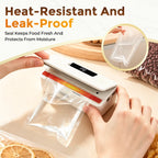 Rechargeable Handheld Mini Bag Sealer with Cutter