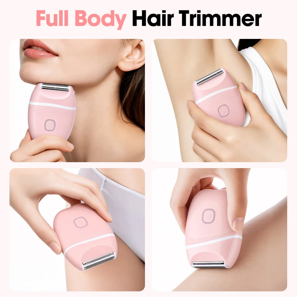 Electric Foil Shaver for Women - Cordless Portable Hair Remover - 4