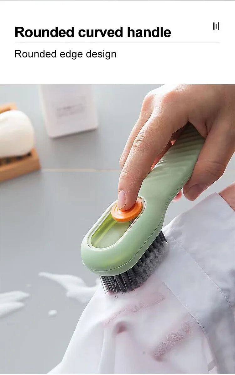 Automatic Liquid Dispensing Shoe Cleaning Brush