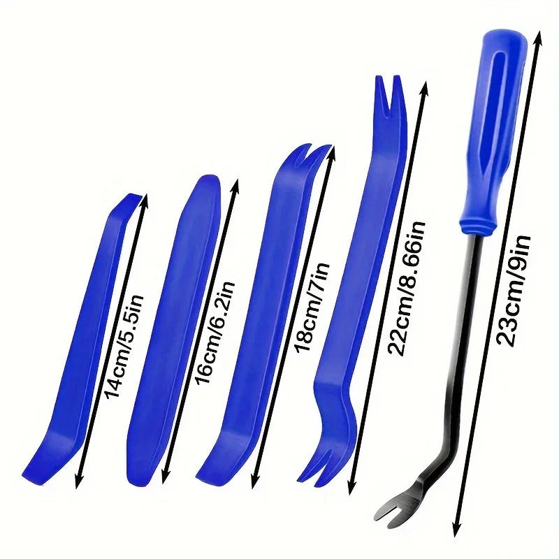 5-Piece Auto Interior Trim and Panel Removal Tool Kit - 7