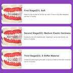 3-Stage Adult Teeth Alignment Orthodontic Trainer Mouthpiece