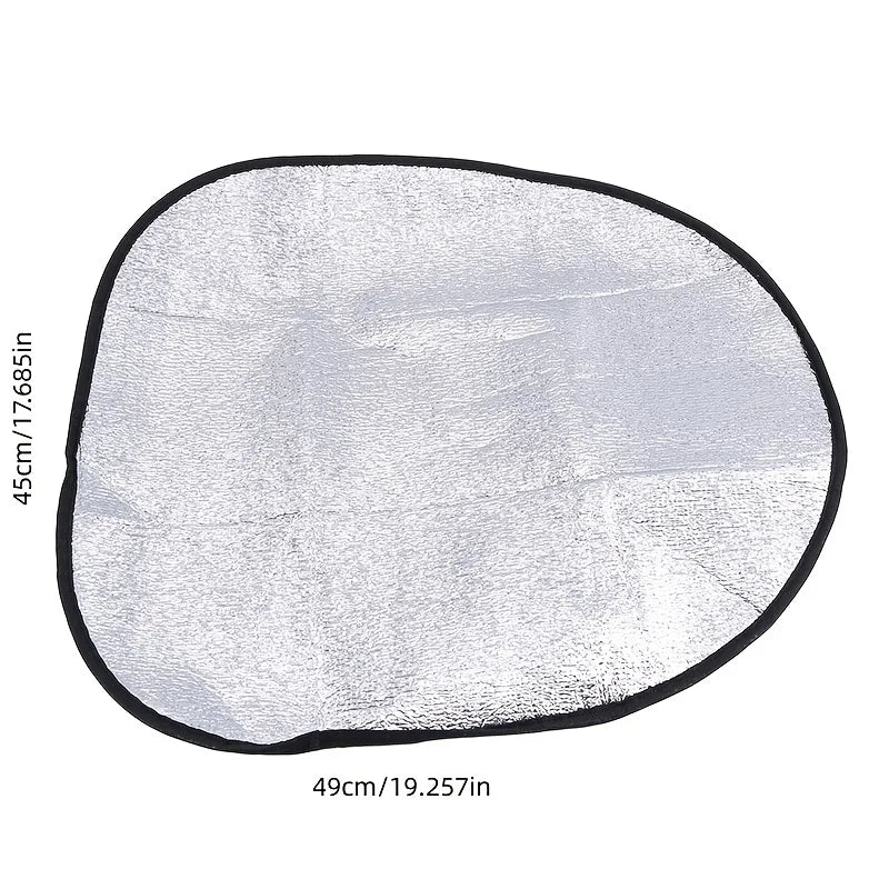 Heat-Reflective Car Steering Wheel Sun Shade Cover