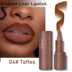 Waterproof Matte Velvet Lip Liner Crayon for Long-Lasting Makeup