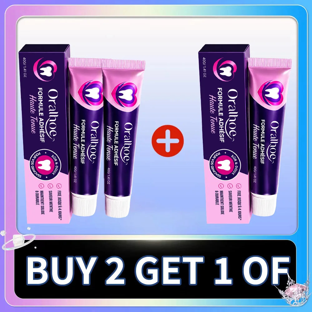 Silicone Denture Reline Cushion for Secure Fit