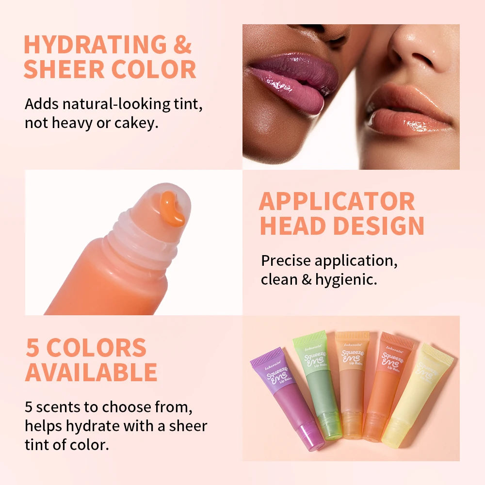 Hydrating Tinted Lip Balm for Dry Lips