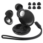 Reusable Noise-Canceling Sleep Earplugs with Case